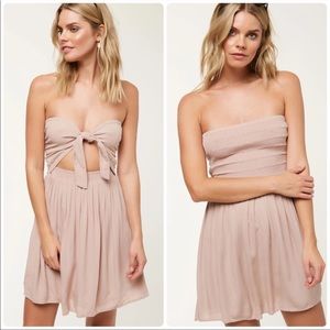 O’Neill gauze front tie dress.